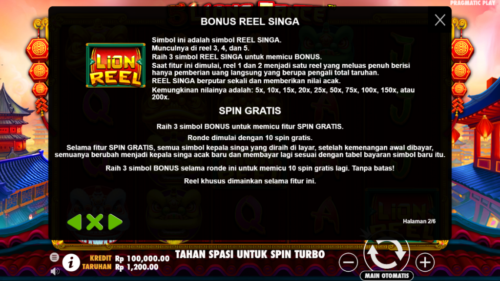 Simbol Lion Reel