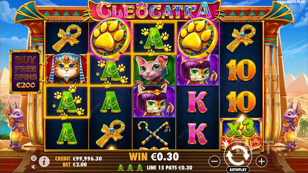 Fitur-Fitur Utama Game Slot Cleocatra