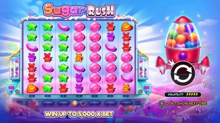 Cara Memainkan Sugar Rush Slot Online